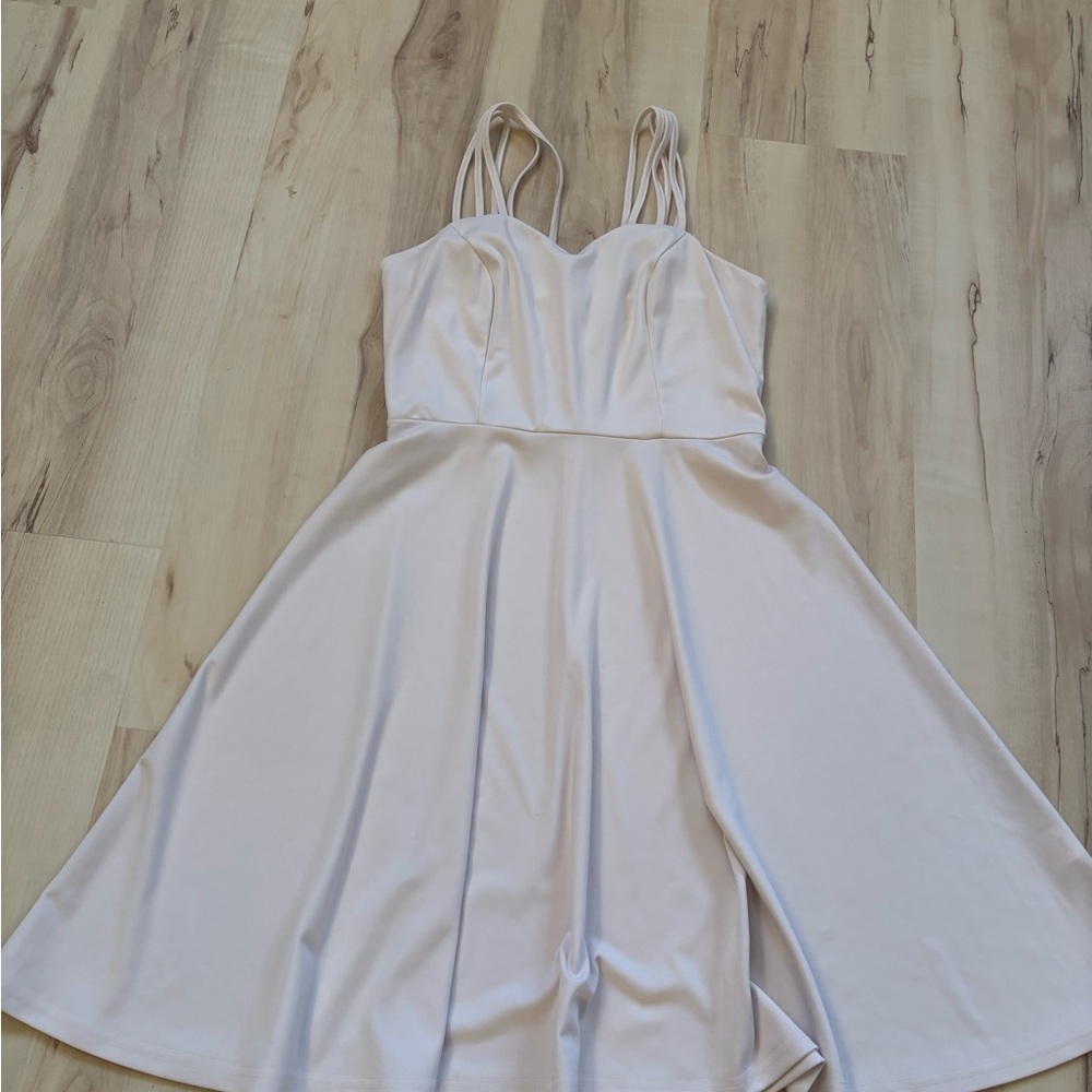 Grace Karin White Mini Dress